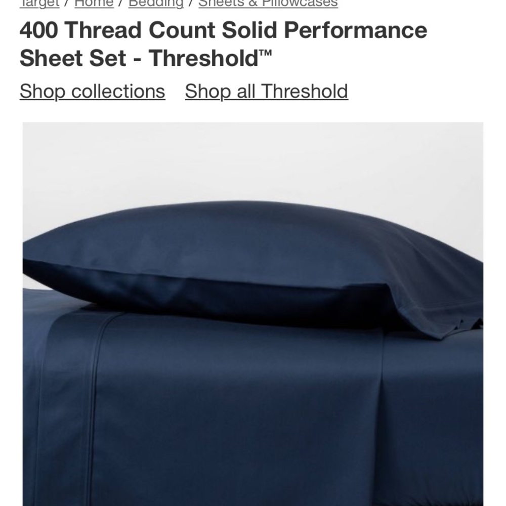 2 Unused sheet sets for one low price.
